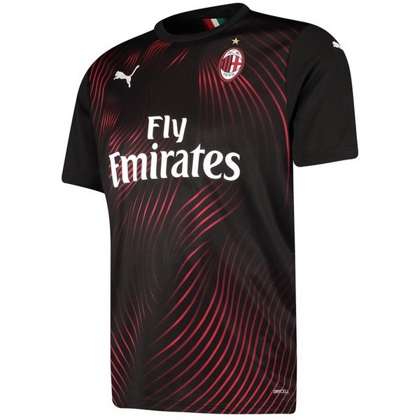 Camiseta AC Milan Replica Tercera Ropa 2019/20 Negro